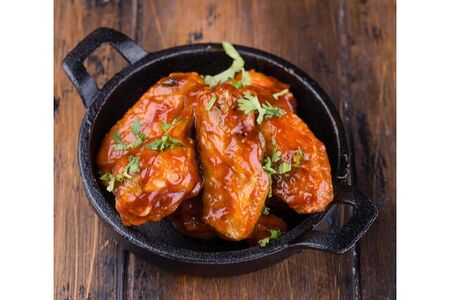 Крылья в соусе барбекю