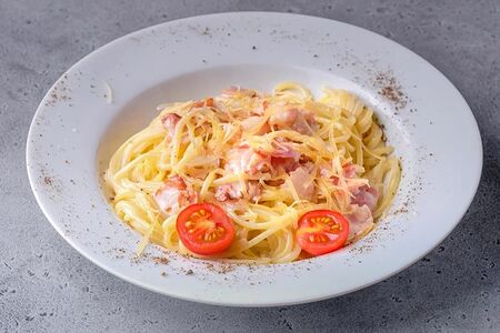 Карбонара с беконом