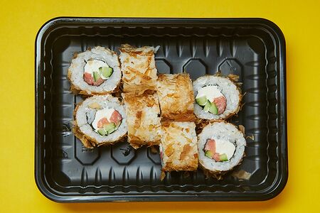 Бонито с копченым лососем