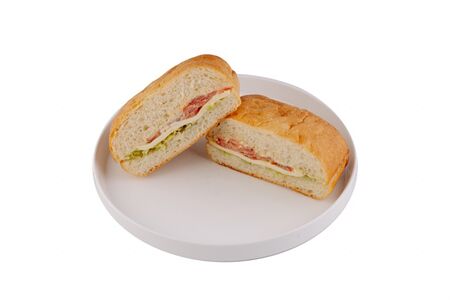 Чиабатта с моцареллой и томатами