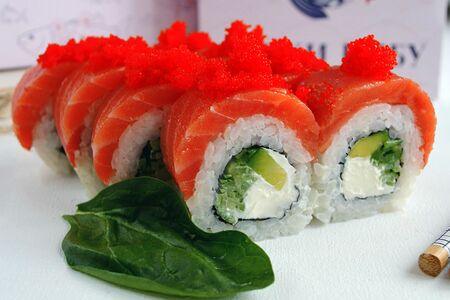 Филадельфия де люкс с лососем