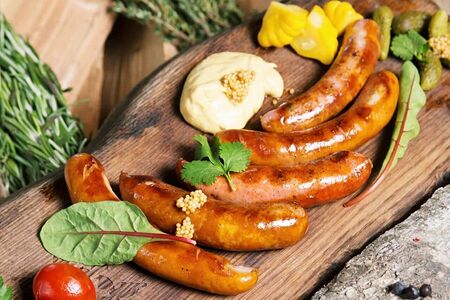 Колбаски гриль