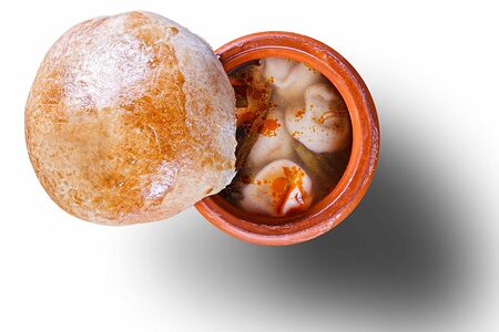 Пельмени в горшочке Амуры