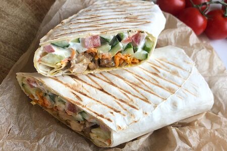 Шаверма в лаваше