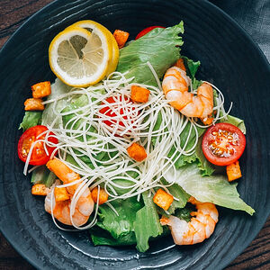 Цезарь с креветками