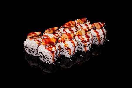 Запечённый с мидиями