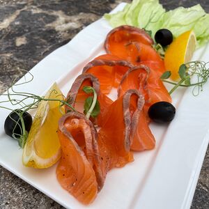 Лосось слабосоленый