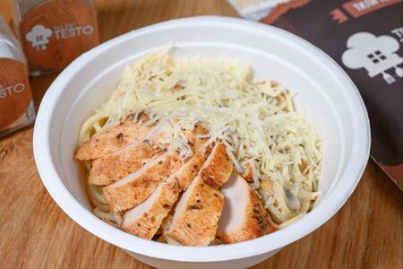 Кентукки с курицей и грибами