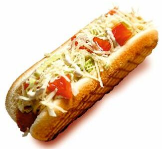 Хот-дог цезарь