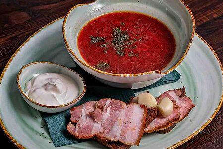 Борщ по-купечески