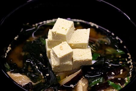 Мисо-суп с лососем