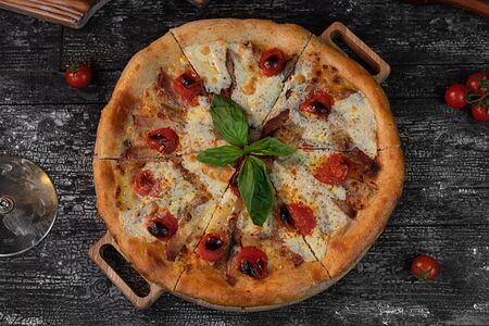 Пицца Барбекю с копченой свининой