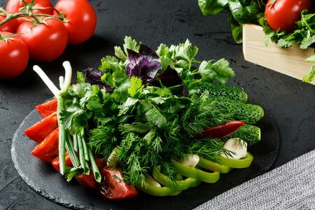 Овощная тарелка