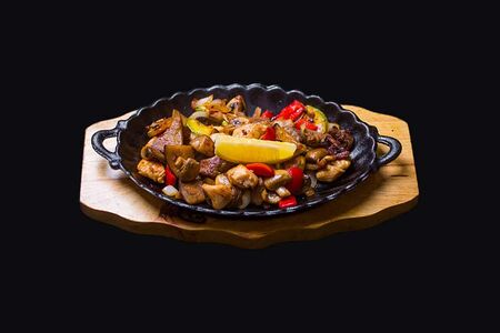 Жаровня с курицей