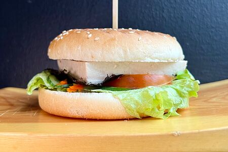 Бургер с тофу и нори