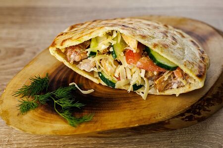 Пита мясная