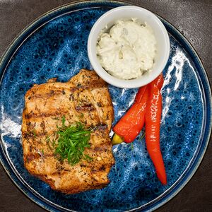Куриное филе с соусом горгонзола
