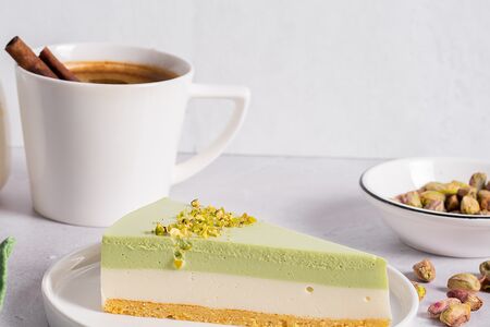 Чизкейк Фисташковый на овсяной муке