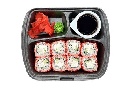 Калифорния с крабом