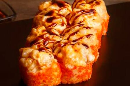 Запеченный с окунем