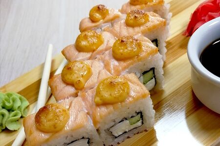 Ролл Филадельфия Гриль