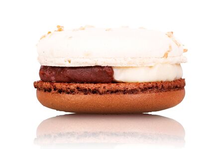 Молочный баунти (макарони, макаруны, макаронсы, macaron)