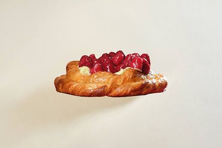 Хl слойка с малиной