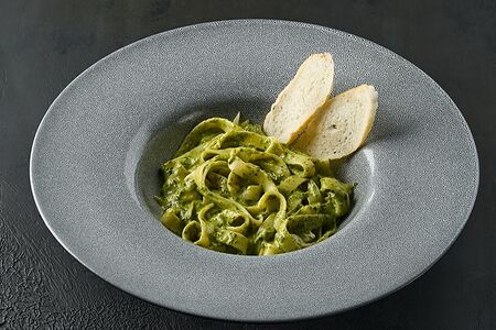 Паста Фетучини сливочный шпинат