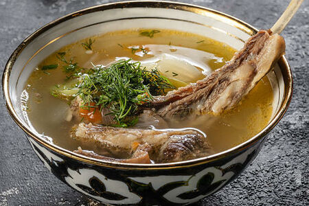 Шурпа с бараниной