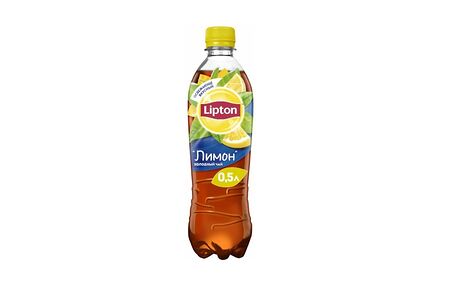 Lipton холодный черный чай со вкусом лимона