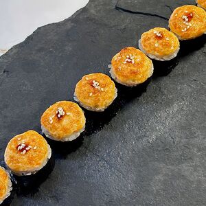 Запеченный Лосось под сырным соусом