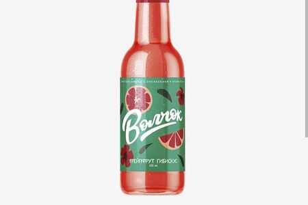 Лимонад Волчок Грейпфрут-гибискус