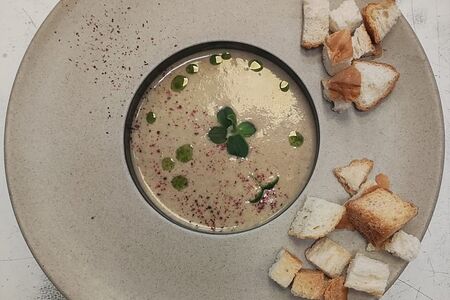 Крем-суп из белых грибов