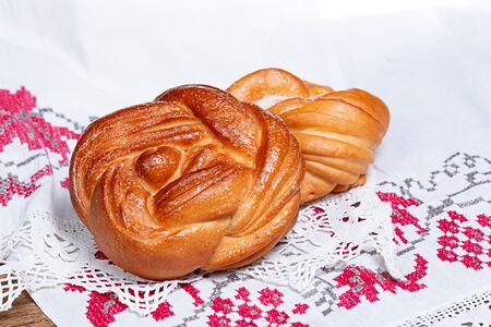 Булочка с сахаром