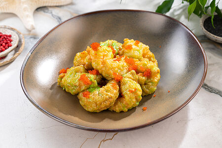 Тигровые креветки васаби