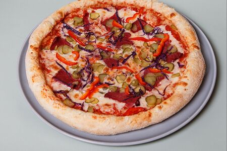 Пицца с говядиной