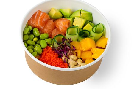 Поке Лосось-манго