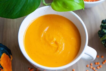 Суп-пюре из чечевицы