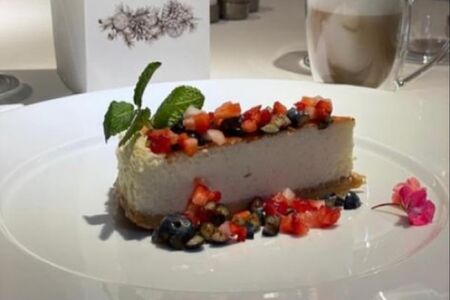 Классический печеный чизкейк