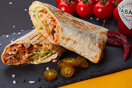 Огонь с курицей