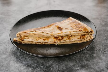 Королевский блин с беконом и сыром