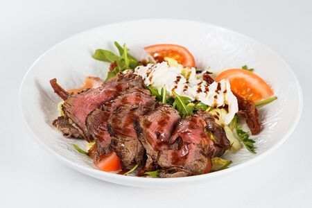 Мясной салат