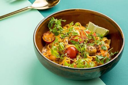 Паста с креветками