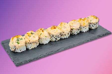 Запеченный ролл с кальмаром