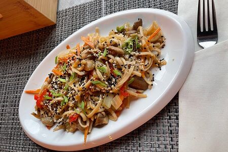 Соба с грибами