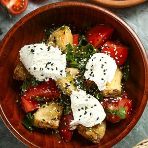 Хрустящие баклажаны с творожным сыром