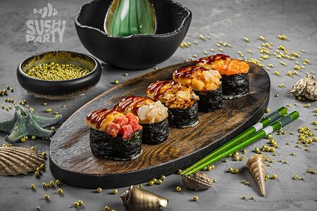 Гунканы гриль с тунцом