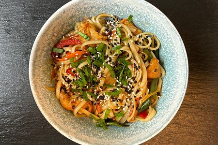 Вок с курицей