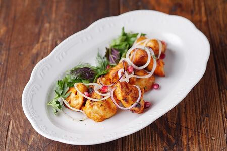 Шашлык из куриного филе