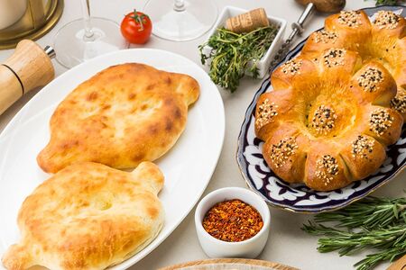 Узбекская лепешка